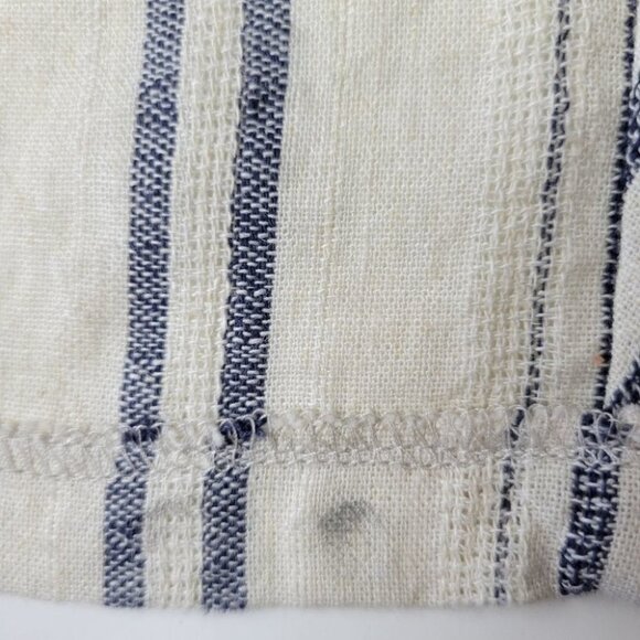 ANTHROPOLOGIE Elevenses Minaret Vest Linen Crochet S - Picture 10 of 13